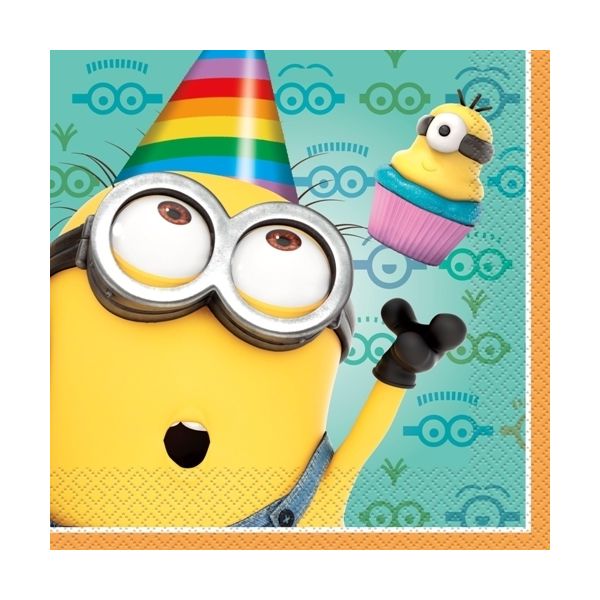 servilletas-minion-33x33-16-und