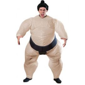 Disfraz luchador sumo hinchable