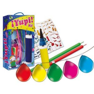 Globos estuche yupi kit