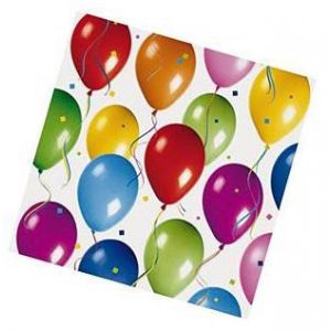 Servilletas globos (20 unid.)