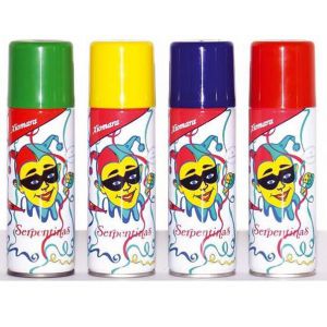 Spray serpentina colores