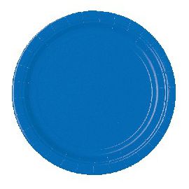 Platos azul marino 22,5 cm (10 unid.)