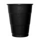 Vaso grande negro (10 unid)