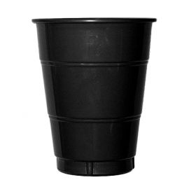 Vaso grande negro (10 unid)