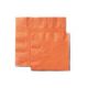 Servilletas 33x33 naranja (20 unid)