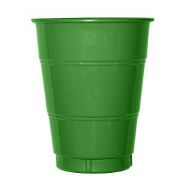 Vaso grande verde (10 unid)