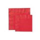 Servilletas 33x33 rojas (20 unid)