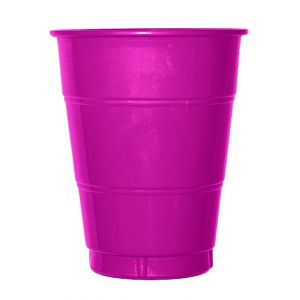 Vaso grande burdeos (10 unid)