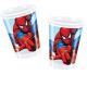 Vasos spiderman (8 unid)