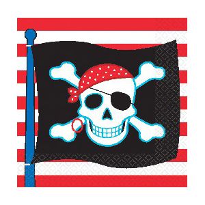 Servilletas piratas (16 unid)