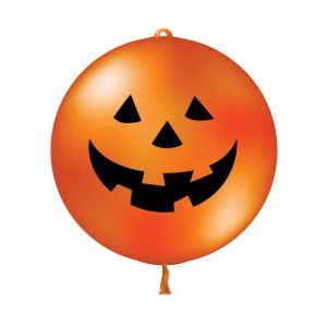 Globos punch calabaza (4 unid)