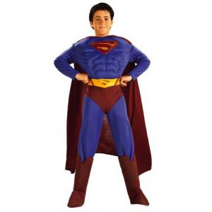 Disfraz superman musculoso niño