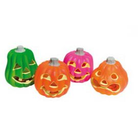 Calabaza neon con luz