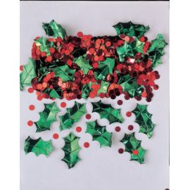 Confetti holly with berries