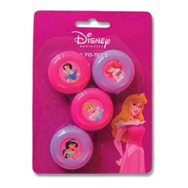 Yo-yo princesas disney (pack 4 uds)