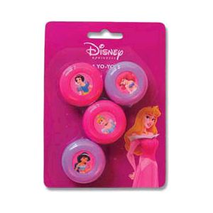 Yo-yo princesas disney (pack 4 uds)