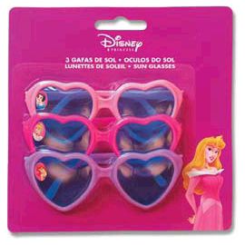 Gafas princesas disney (pack 3 uds)