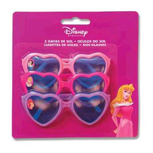 Gafas princesas disney (pack 3 uds)
