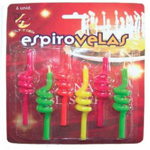 Espirovelas (pack 6 uds)