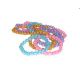 Pulsera perlas colores