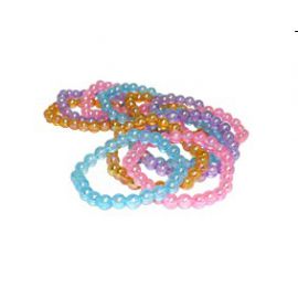 Pulsera perlas colores