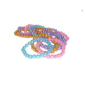 Pulsera perlas colores