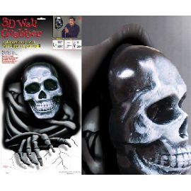 Decoracion pared 3d calavera