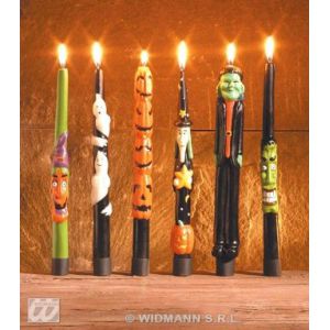 Velas halloween surt. (pack 2 uds)