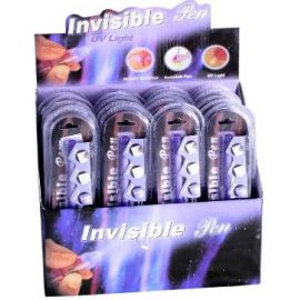 Boligrafo tinta invisible uv