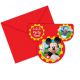 Invitaciones disney con sobre (6 uds)