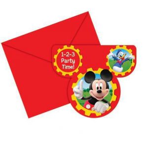 Invitaciones disney con sobre (6 uds)