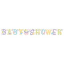 Guirnalda letras baby shower