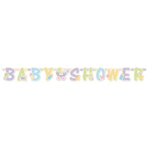 Guirnalda letras baby shower