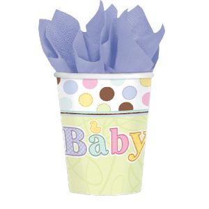 Vasos baby shower (18 uds)