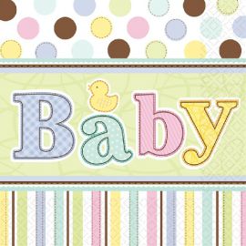 Servilletas baby shower (36 uds)