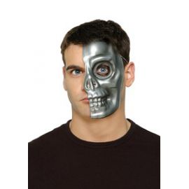 Mascara media cara cyborg