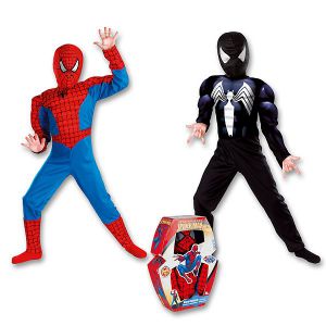 Disfraz spiderman musculos reversible