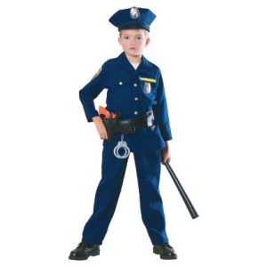 Disfraz policia niño