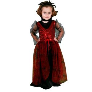 Disfraz vampiresa aracnida niña