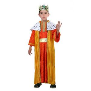 Disfraz rey mago niño 3 colores