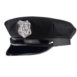 Sombrero policia negro bt