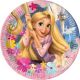 Platos princesa rapunzel (10 uds)