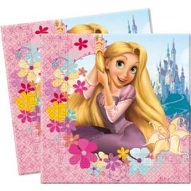 Servilletas princesa rapunzel (20 uds)