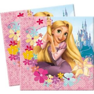 Servilletas princesa rapunzel (20 uds)