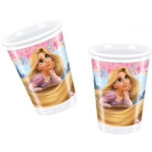 Vasos princesa rapunzel (10 uds)