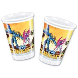 Vasos gormiti return (8 uds)