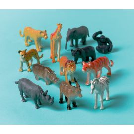 Animales jungla (12 unid)