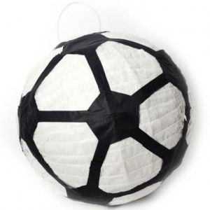 Piñata pelota futbol volumen