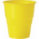 Vaso grande amarillo (12 unid)