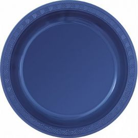 Platos azul marino 23 cm (8 unid)